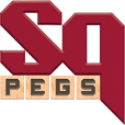 Square Pegs logo